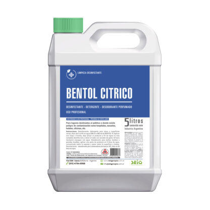 Desinfectante Perfmumado Bentol Cítrico