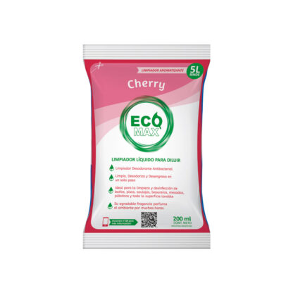 Desodorante de pisos en sobre Ecomax Cherry