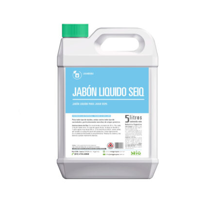 Jabón líquido para ropa SEIQ  / 5 lts.